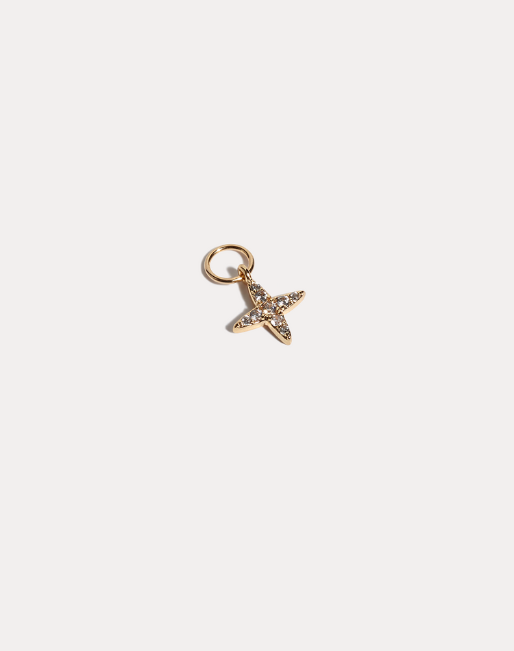 Diana Earring Charm in Gold
